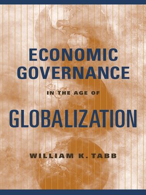 cover image of Economic Governance in the Age of Globalization